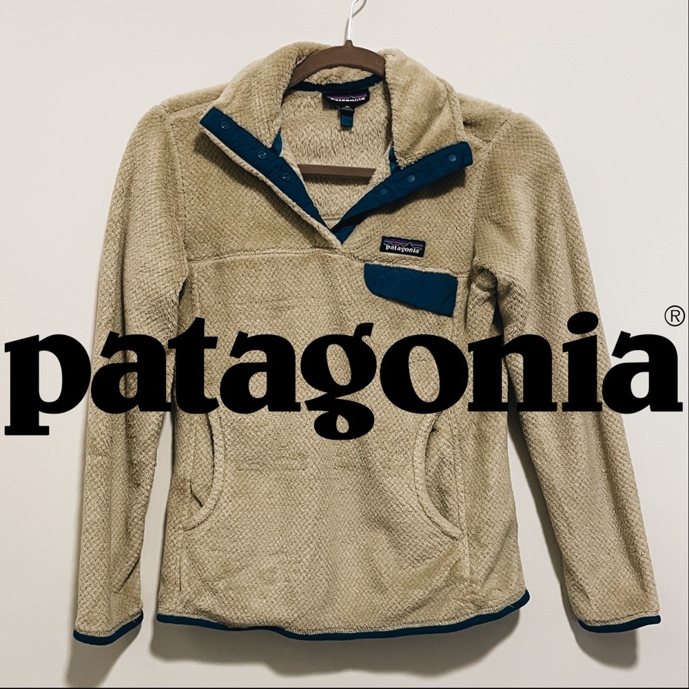 Patagonia Re-Tool Snap-T Fleece Pullover - Cream